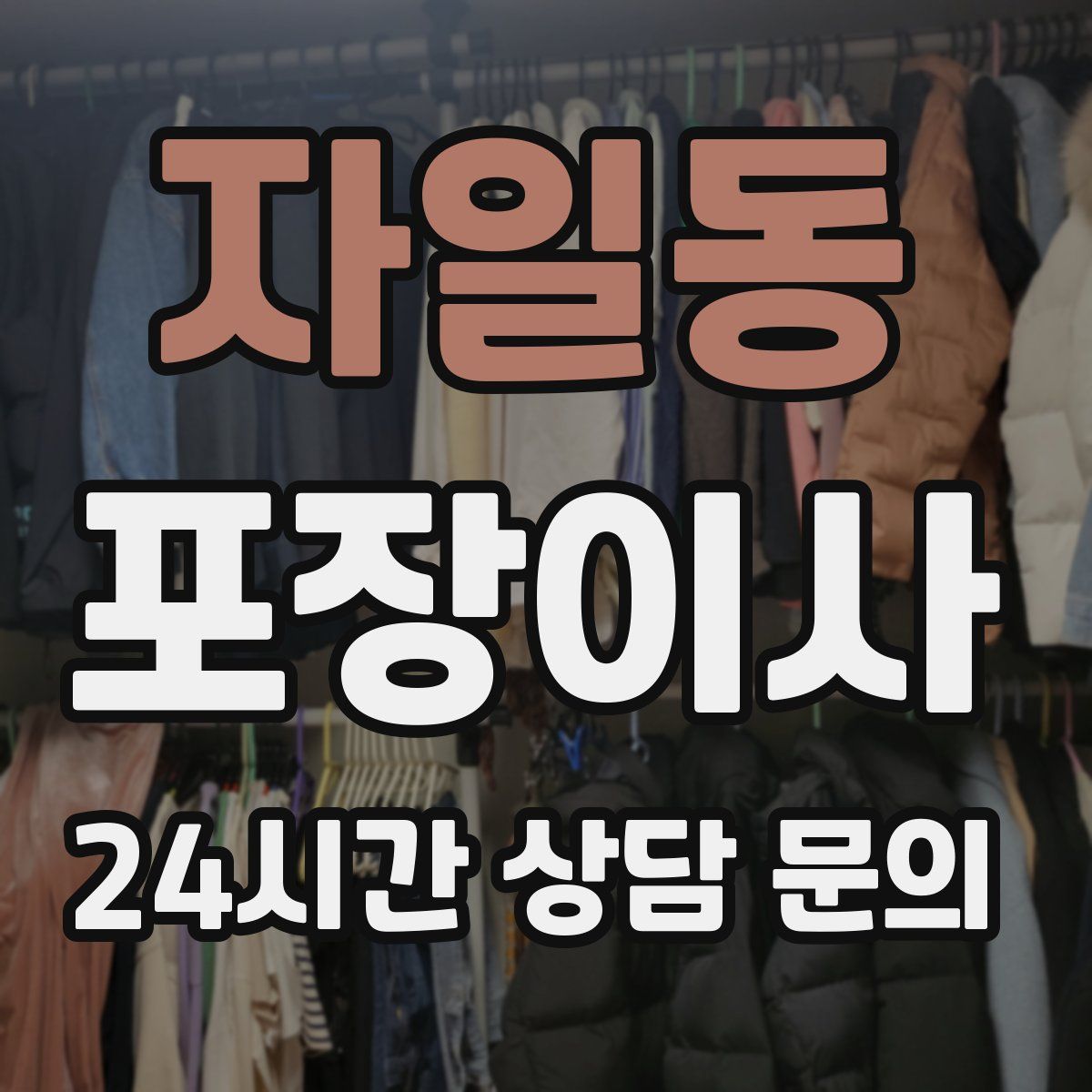 자일동 포장이사