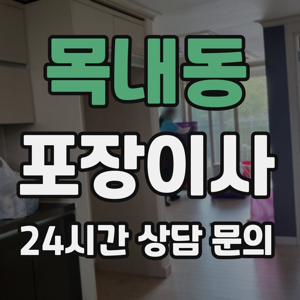 목내동 포장이사