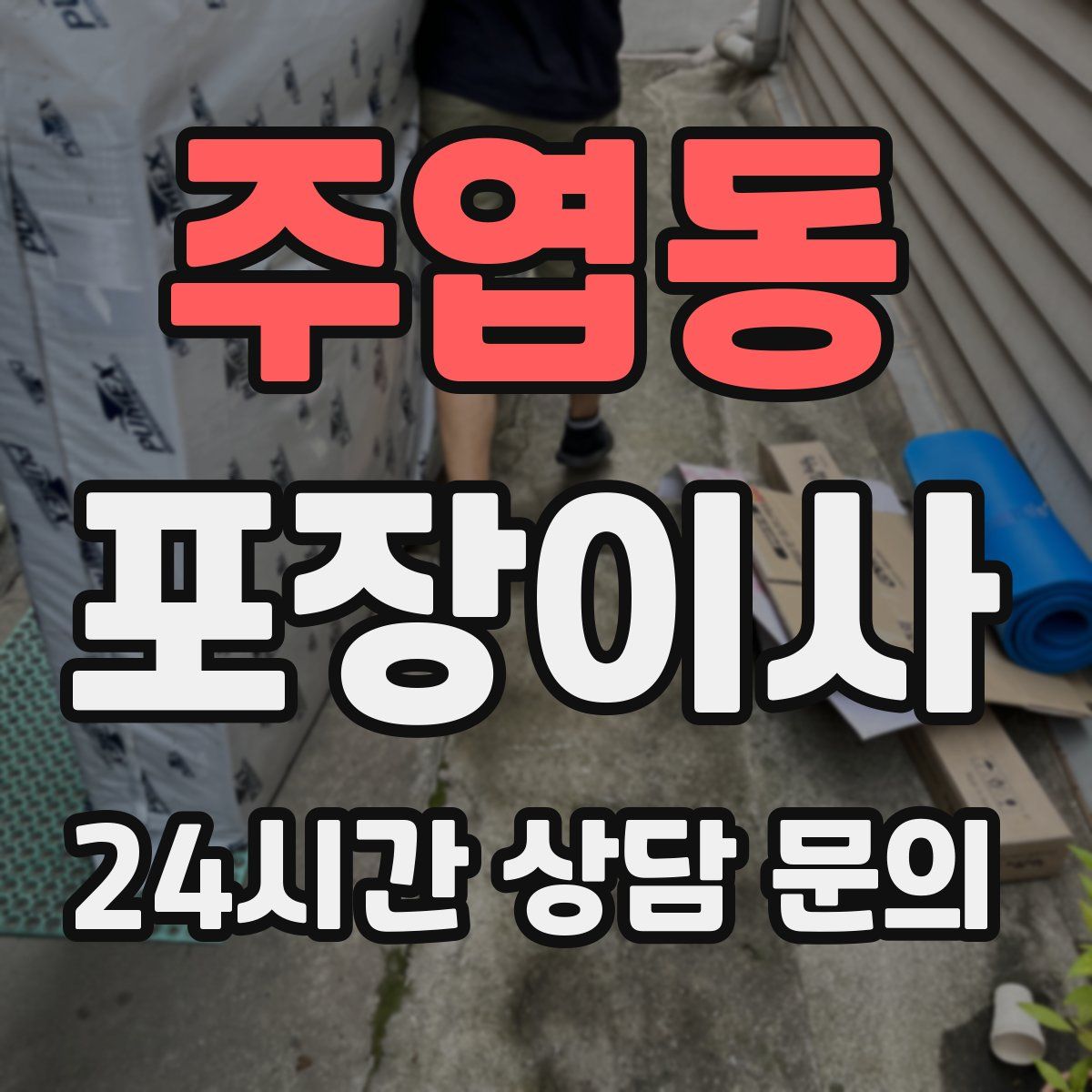 주엽동 포장이사