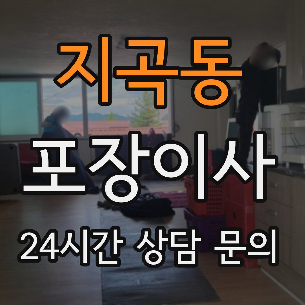 지곡동 포장이사