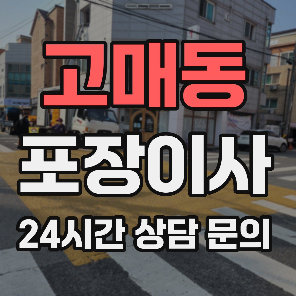 고매동 포장이사