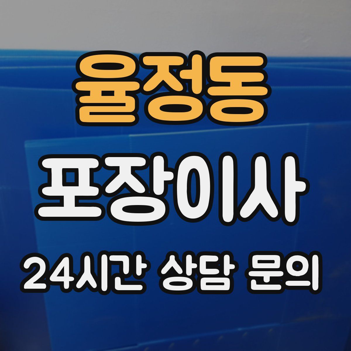 율정동 포장이사