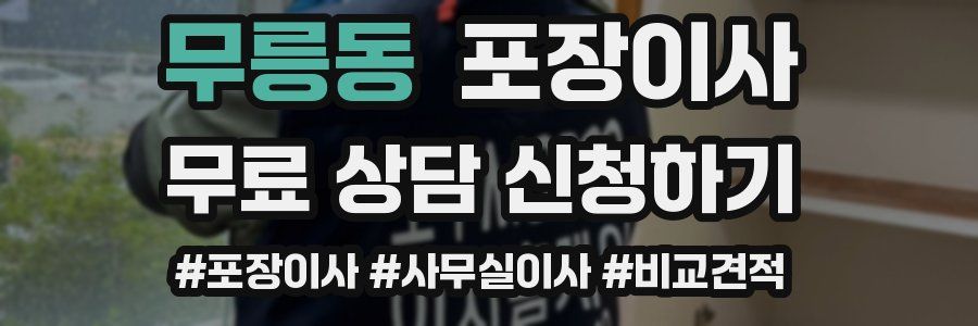 무릉동 포장이사