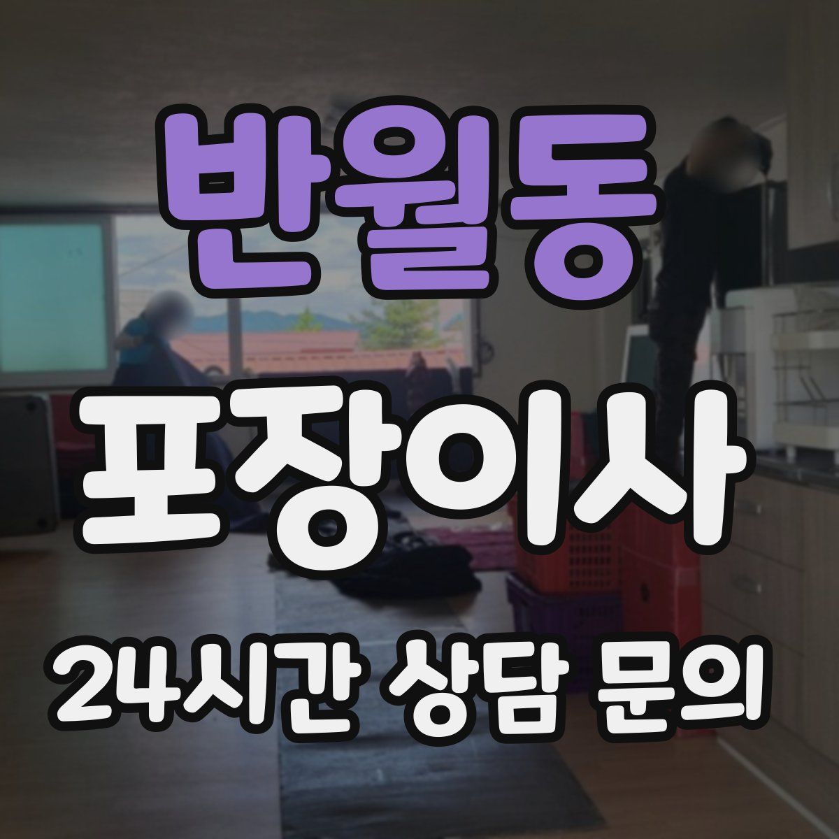 반월동 포장이사