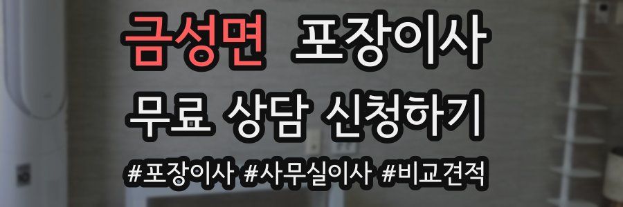 금성면 포장이사