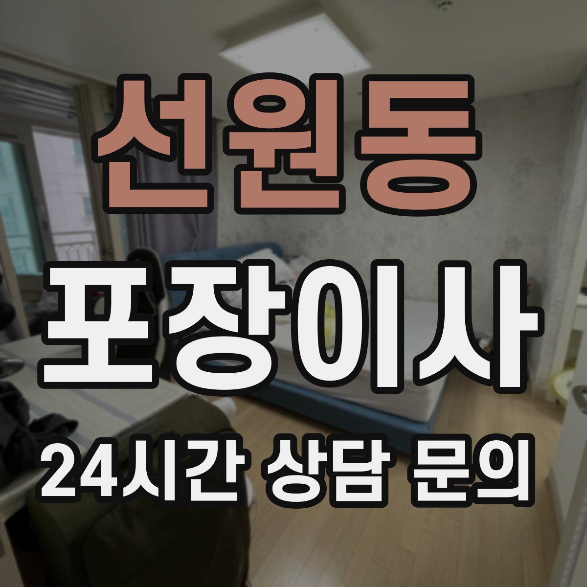 선원동 포장이사