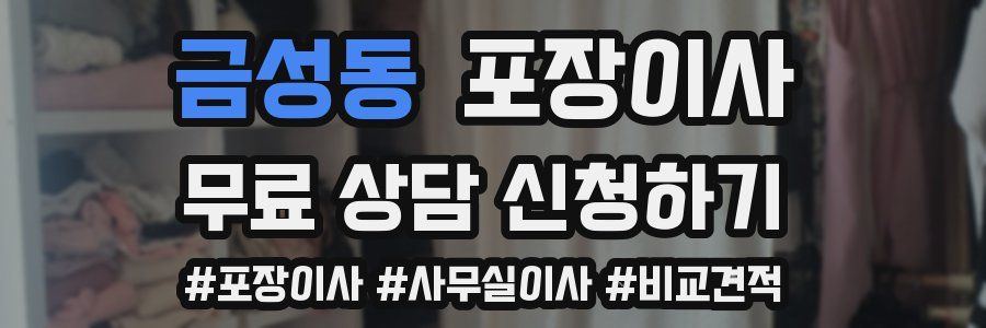 금성동 포장이사