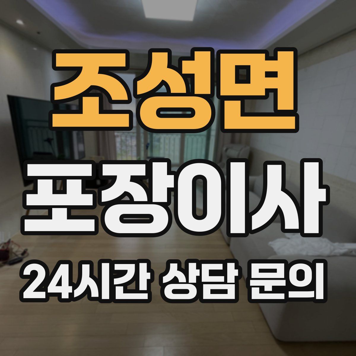 조성면 포장이사