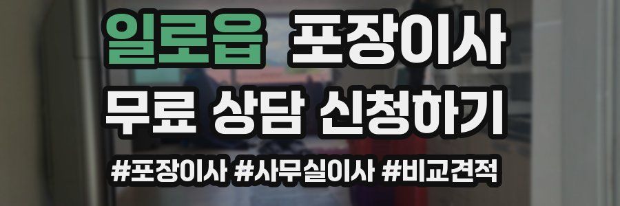 일로읍 포장이사