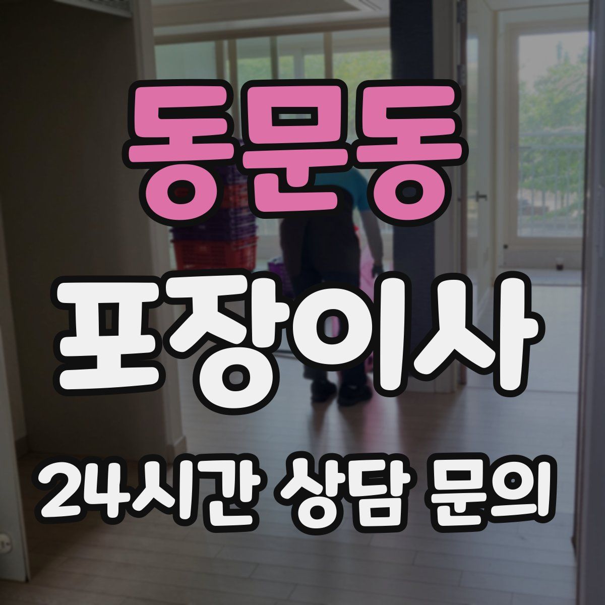 동문동 포장이사