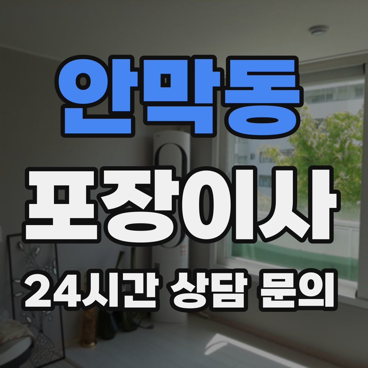 안막동 포장이사