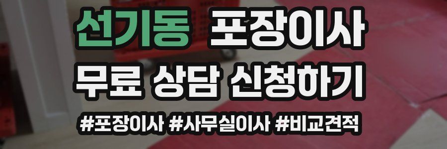 선기동 포장이사