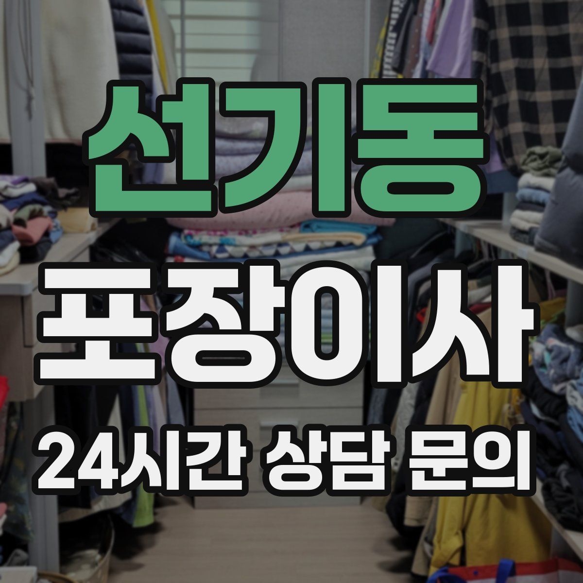 선기동 포장이사