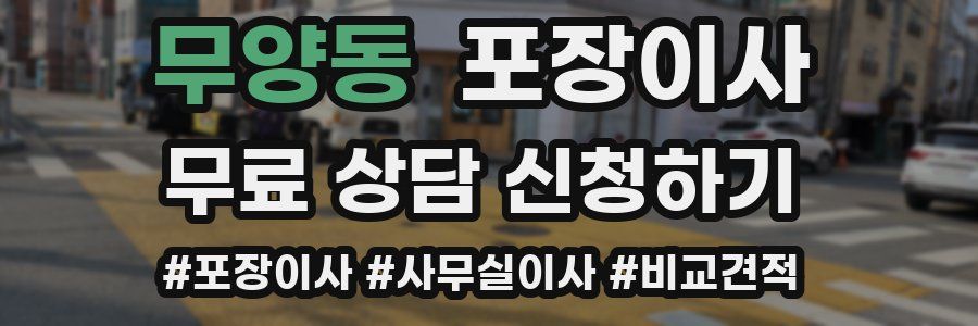 무양동 포장이사