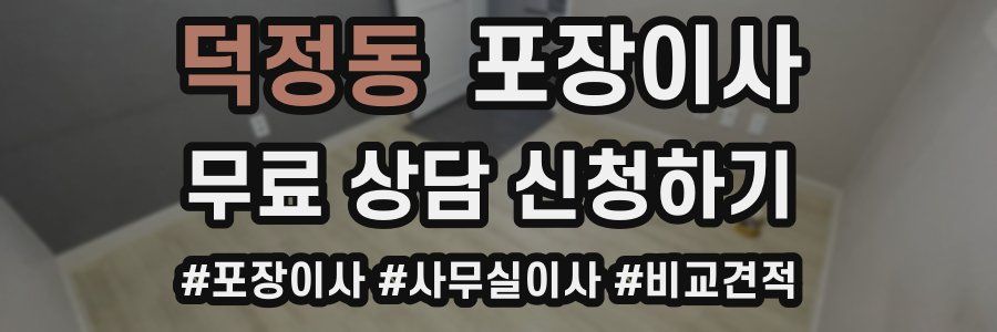 덕정동 포장이사