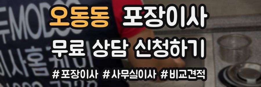 오동동 포장이사