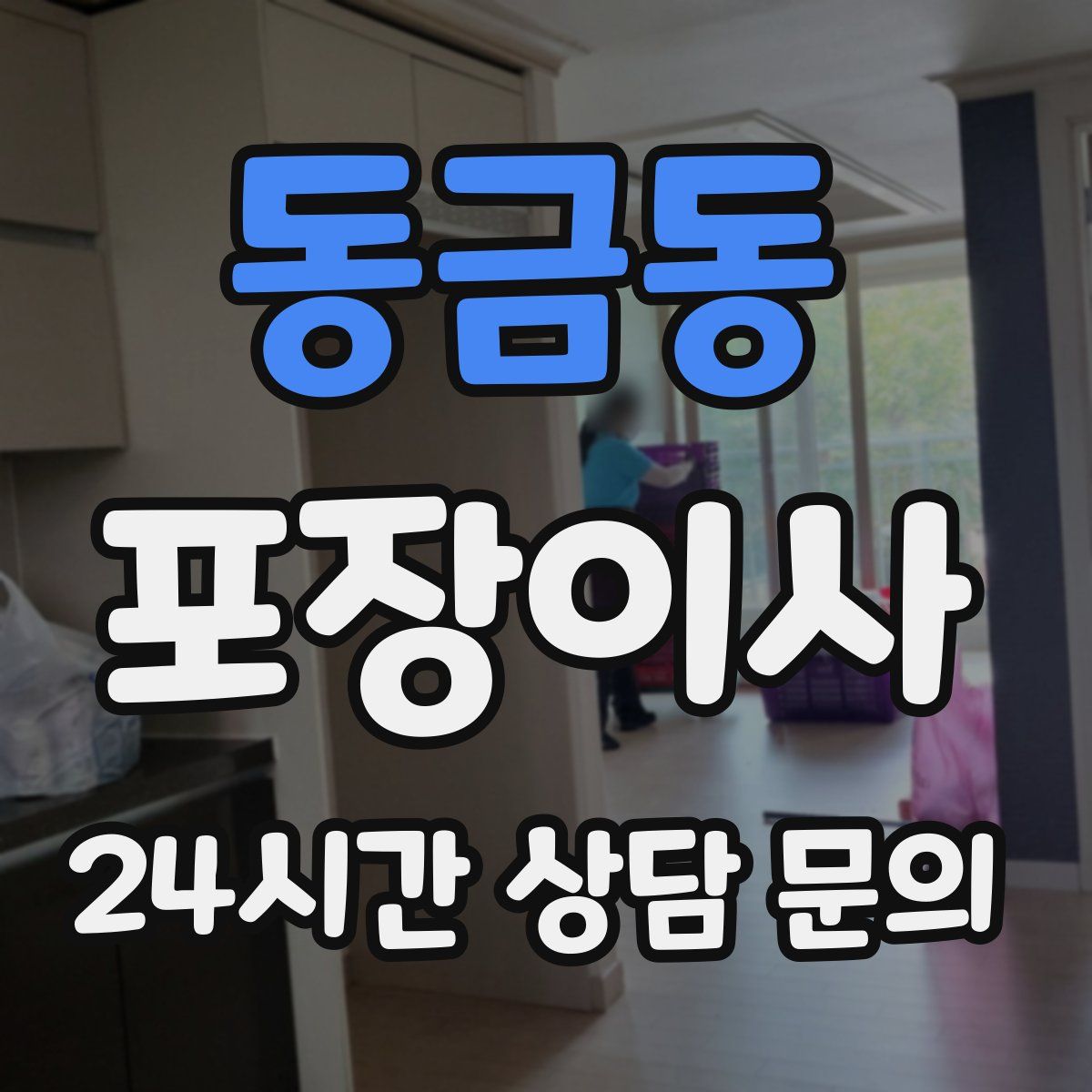 동금동 포장이사