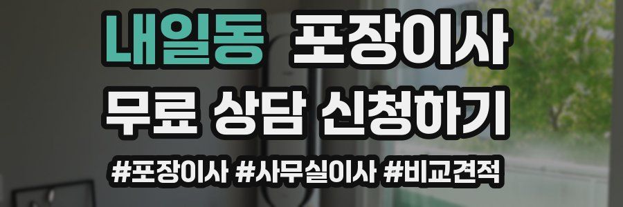 내일동 포장이사