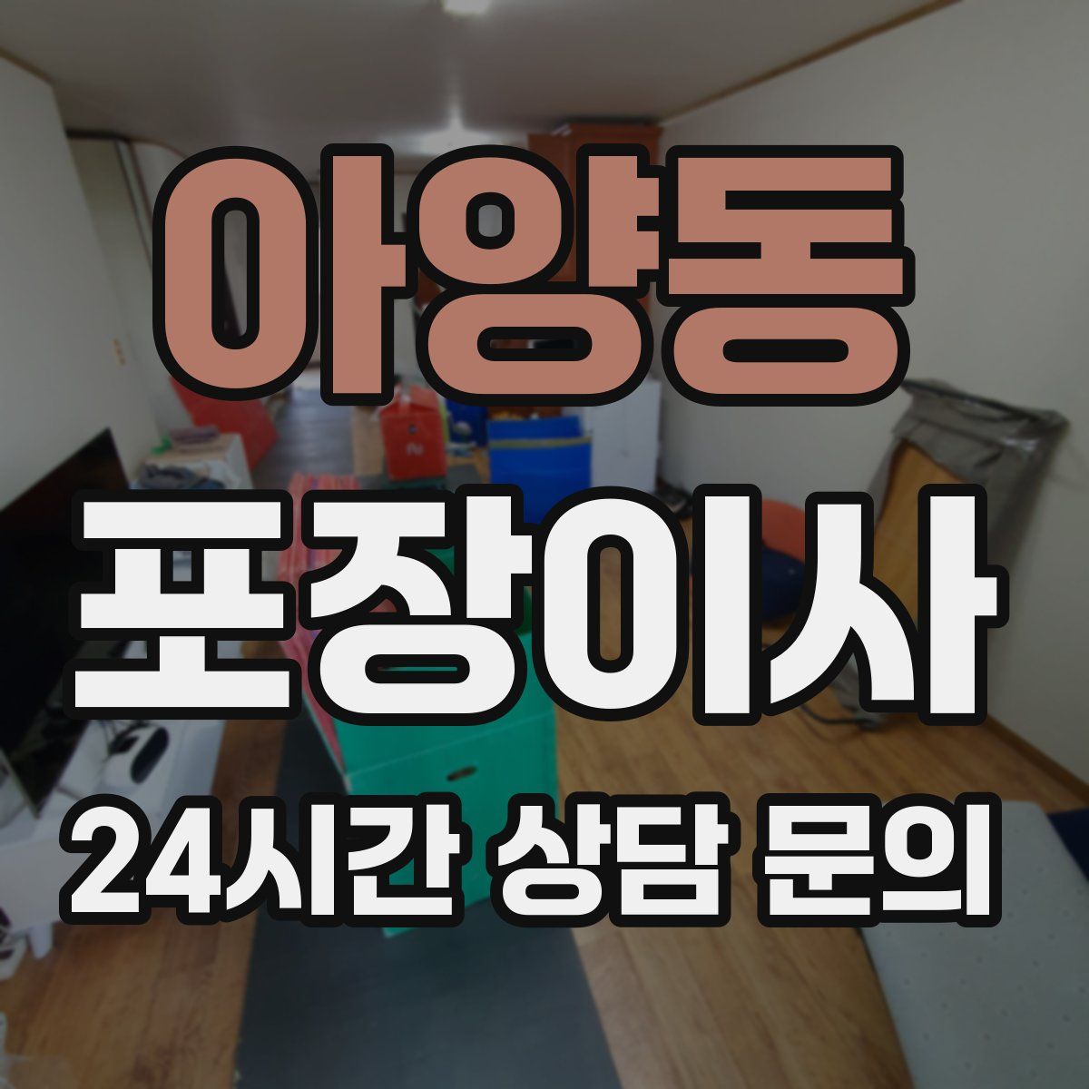 아양동 포장이사