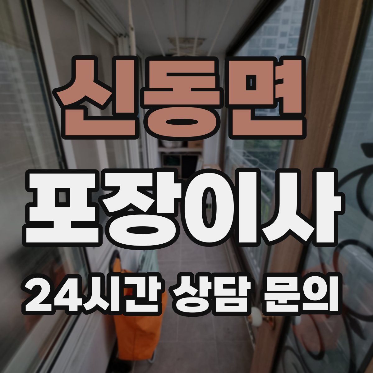 신동면 포장이사