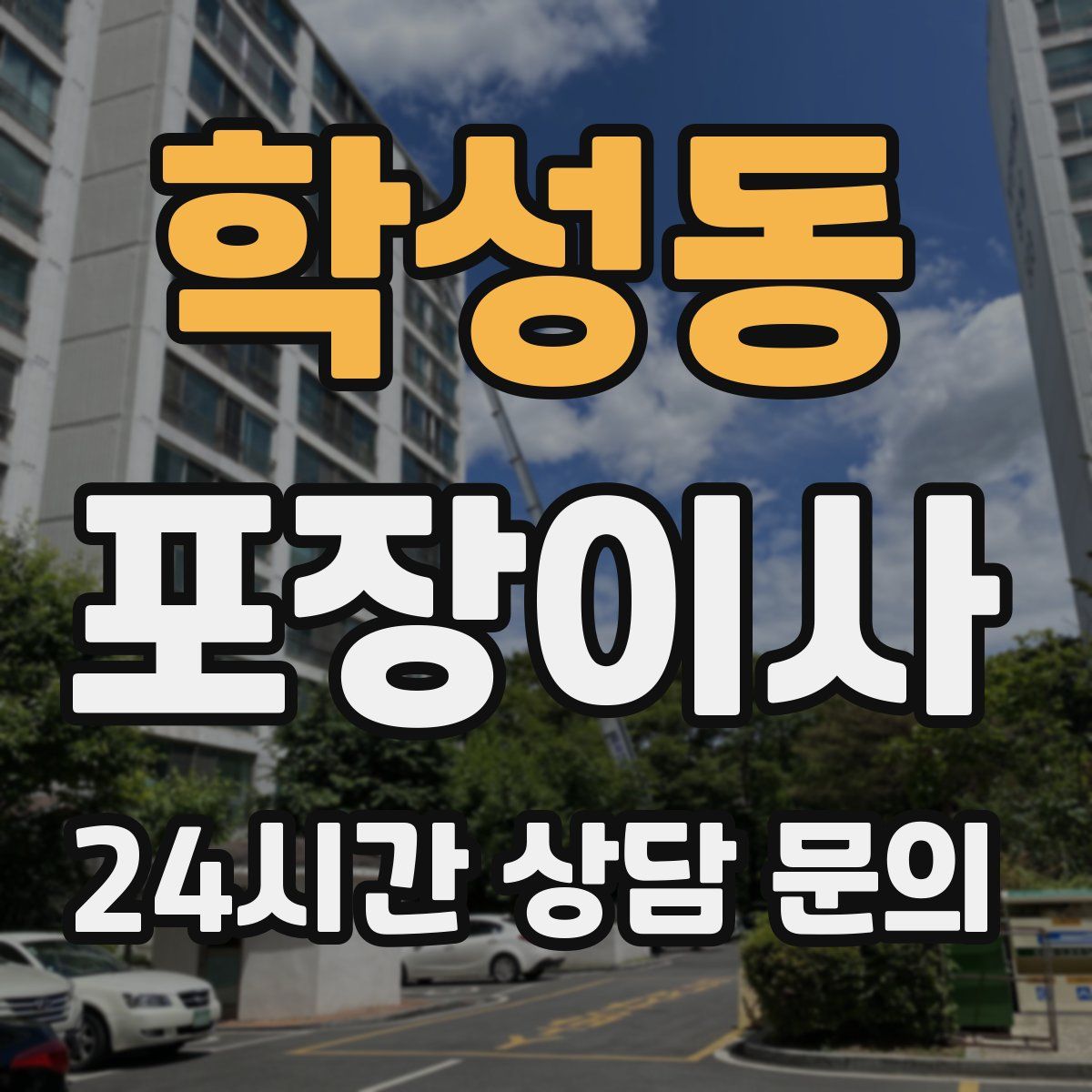 학성동 포장이사