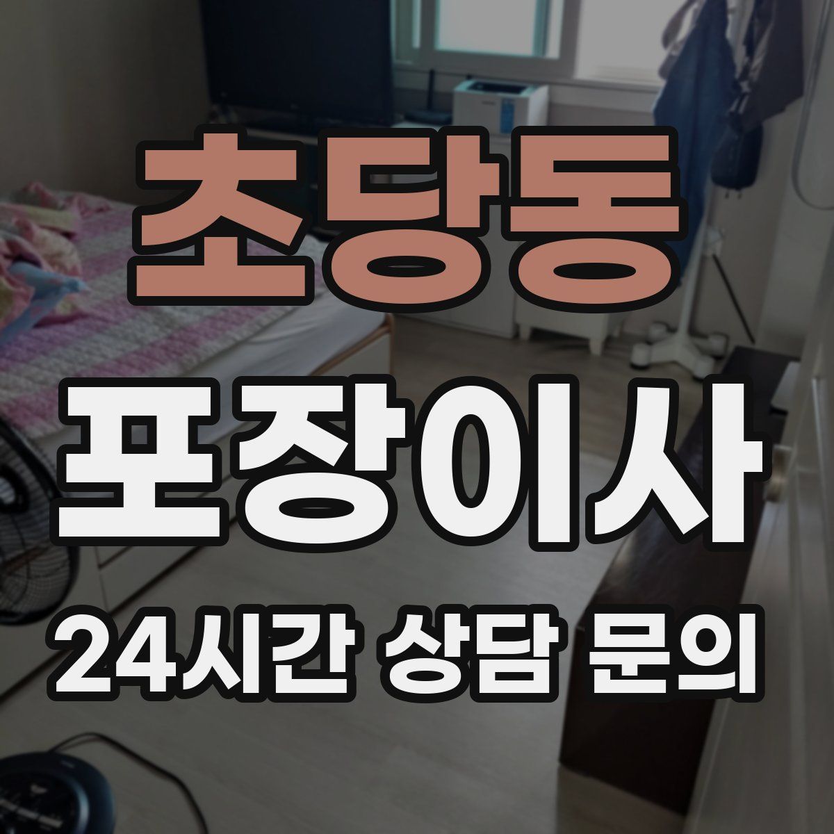 초당동 포장이사