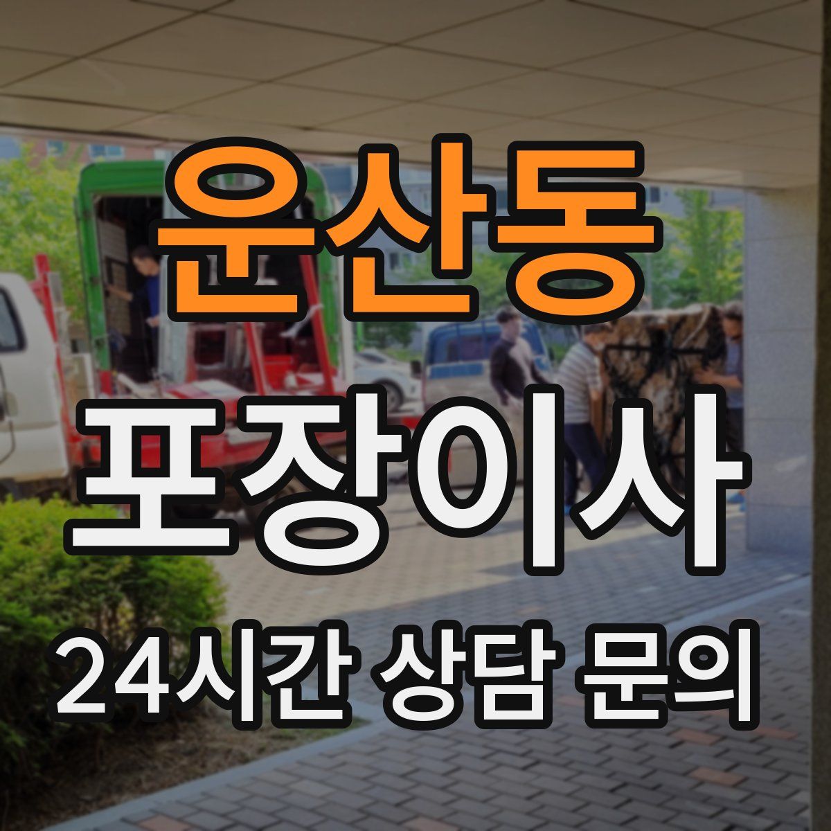 운산동 포장이사