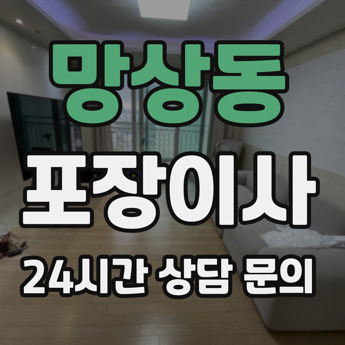 망상동 포장이사