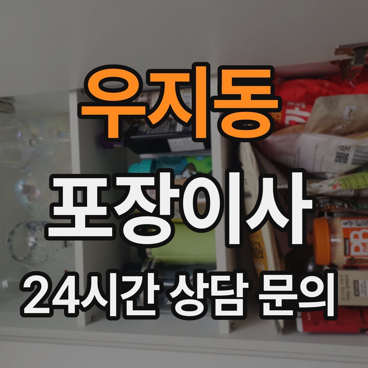 우지동 포장이사