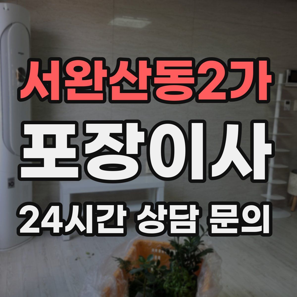 서완산동2가 포장이사