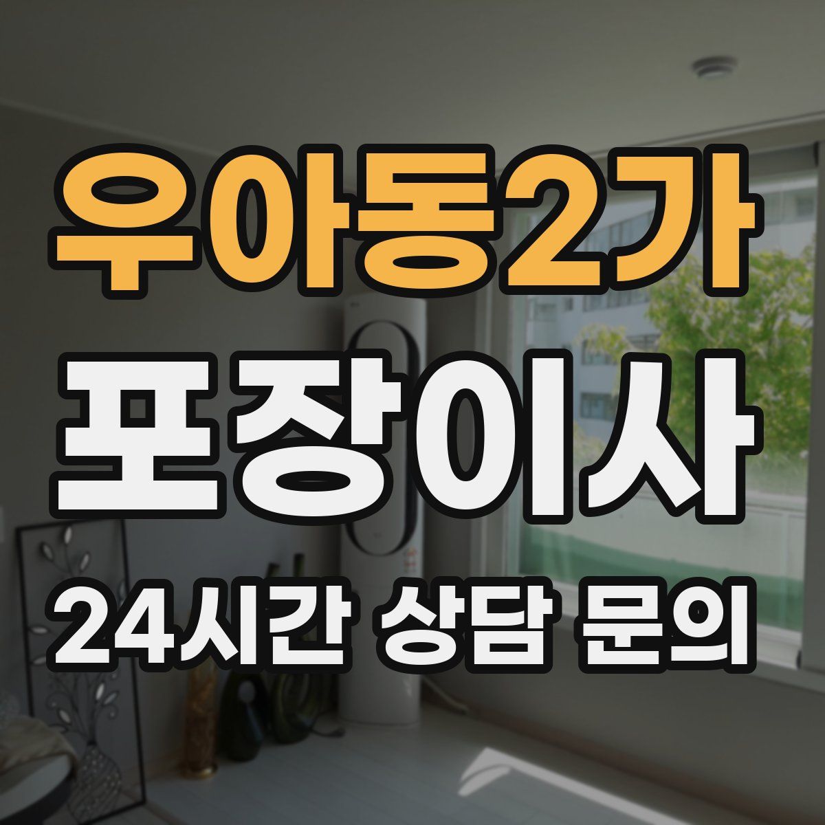 우아동2가 포장이사