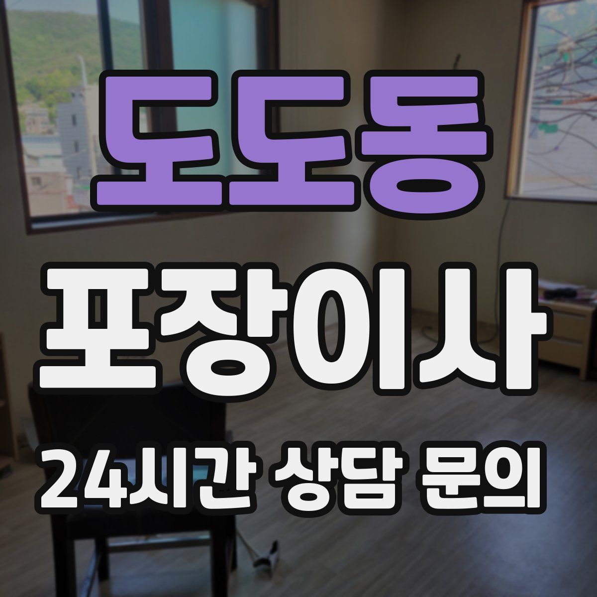 도도동 포장이사