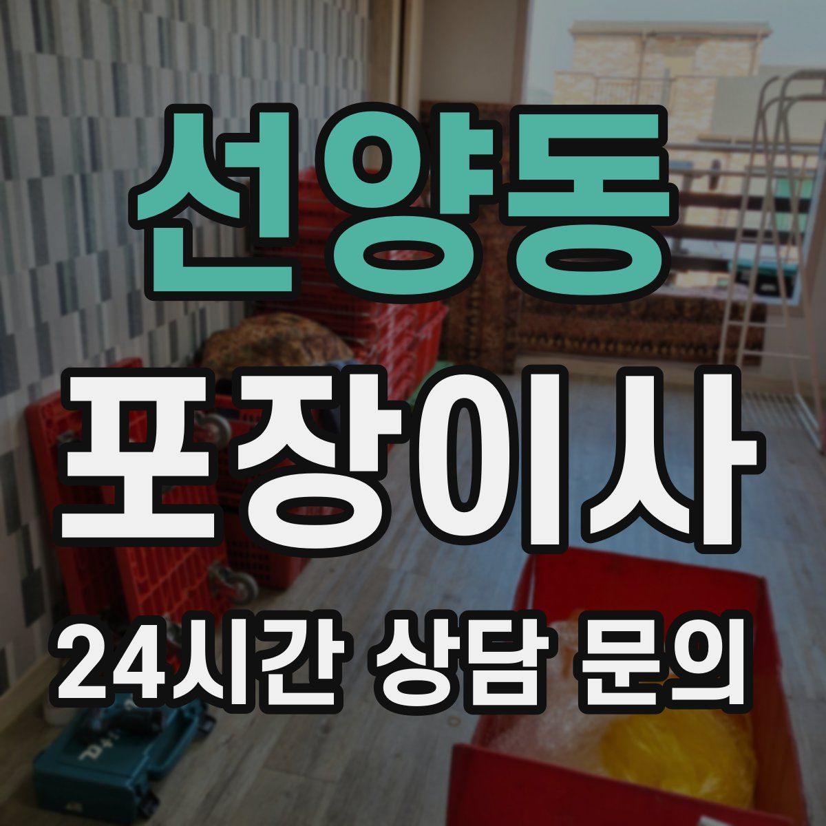 선양동 포장이사