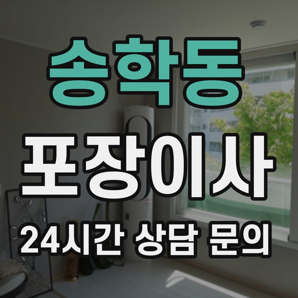 송학동 포장이사