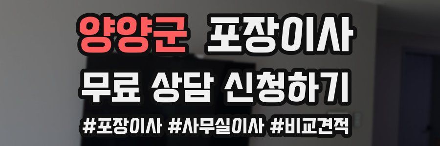 양양군 포장이사