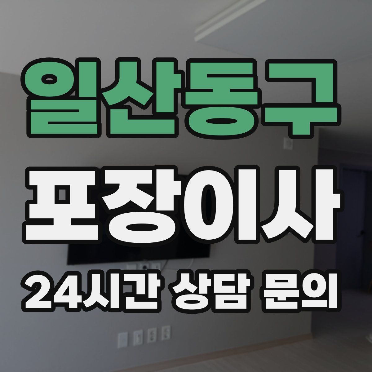 일산동구 포장이사