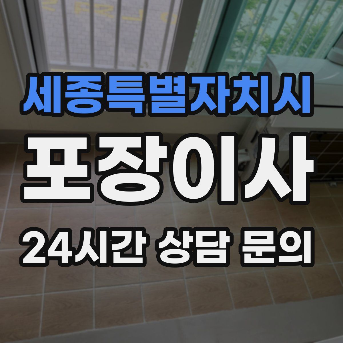 세종특별자치시 포장이사