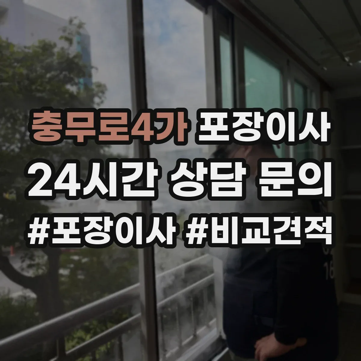 충무로4가 포장이사