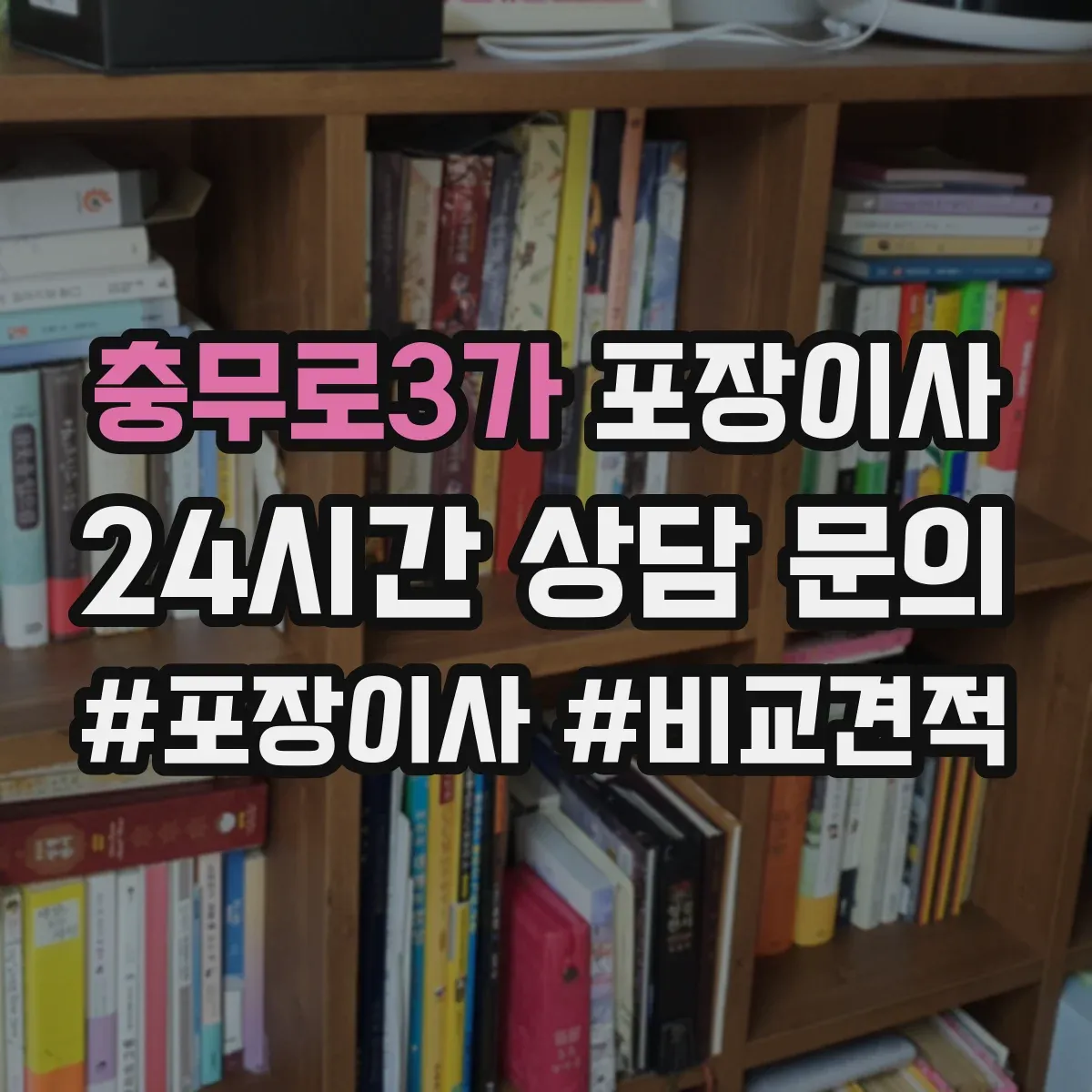 충무로3가 포장이사