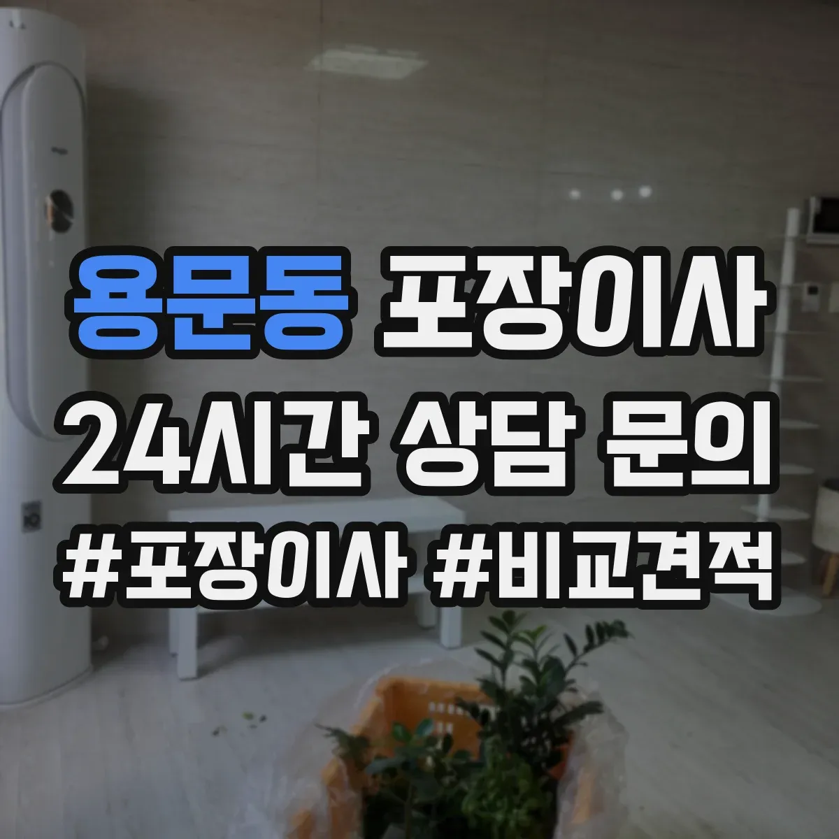 용문동 포장이사