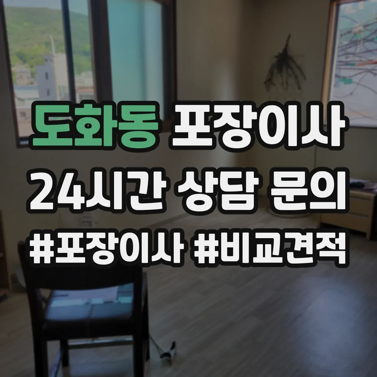 도화동 포장이사