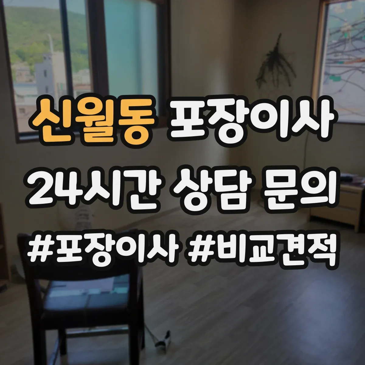 신월동 포장이사