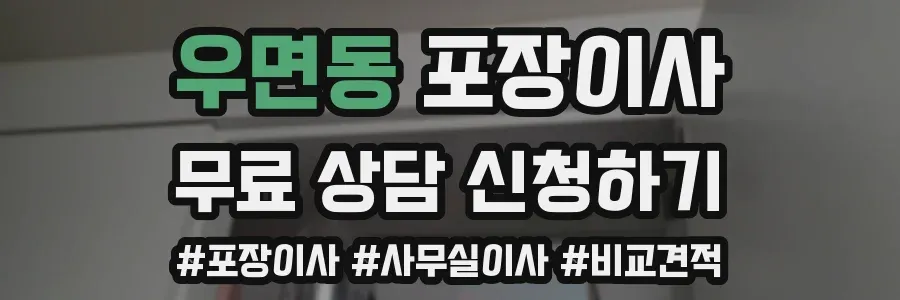 우면동 포장이사