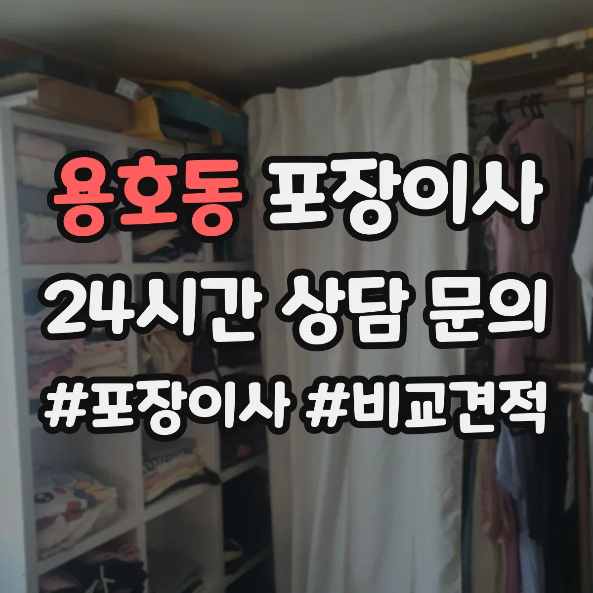 용호동 포장이사