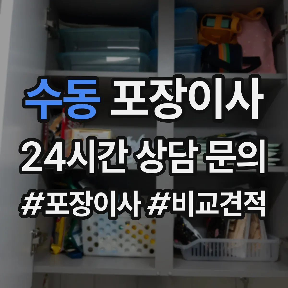 수동 포장이사