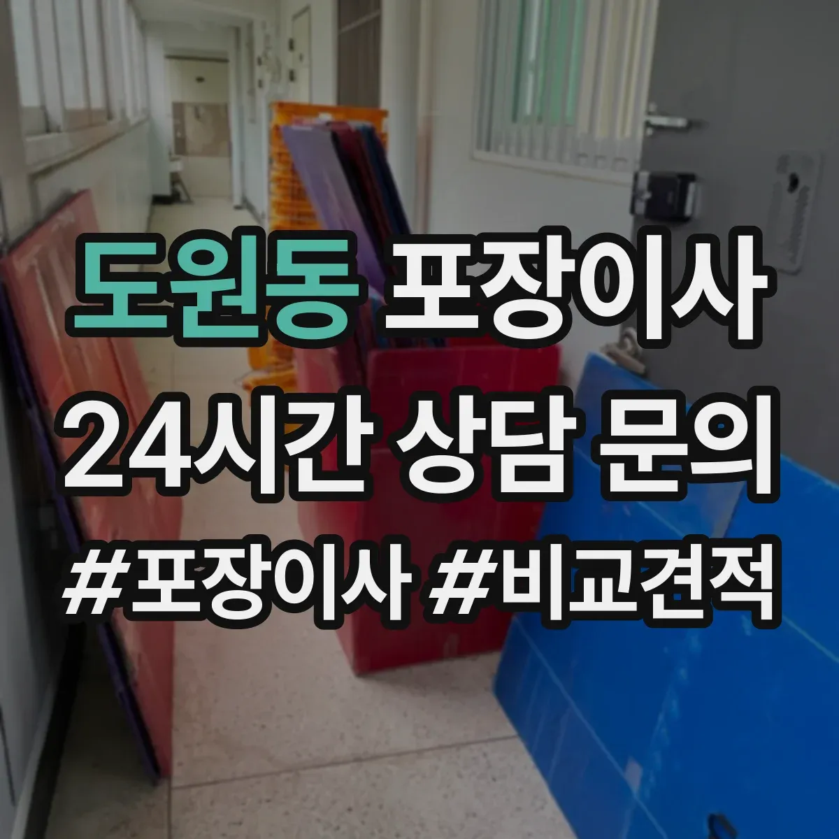 도원동 포장이사