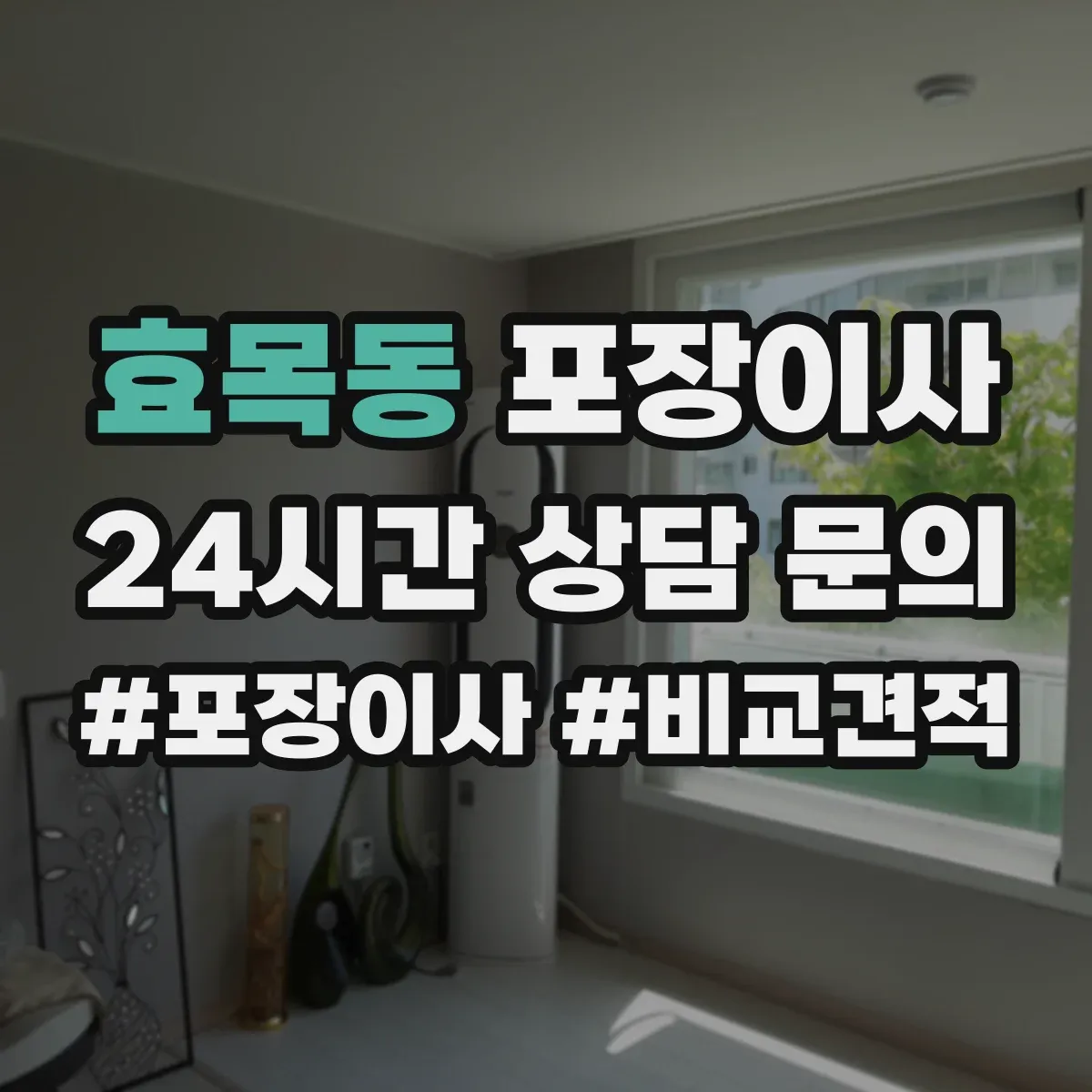 효목동 포장이사