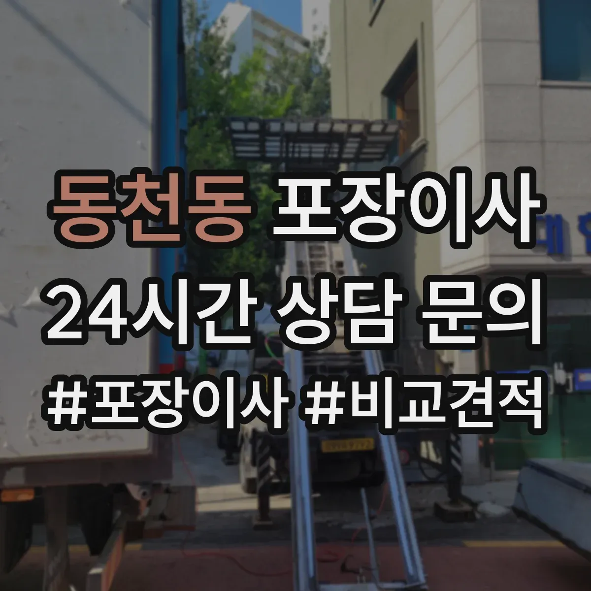 동천동 포장이사