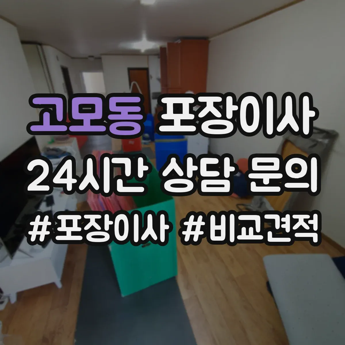 고모동 포장이사