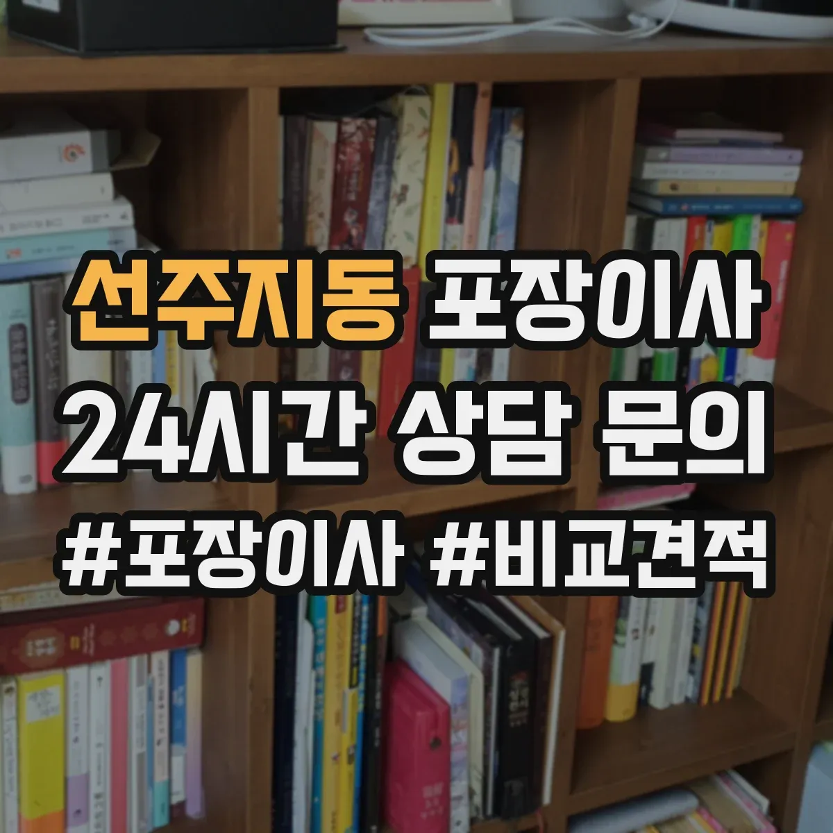 선주지동 포장이사